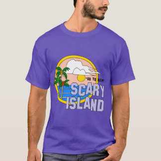 T-shirt Salutations de Scary Islandhe Peach Fuzz