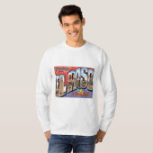 T-shirt Salutations d'El Paso, le Texas (Devant entier)