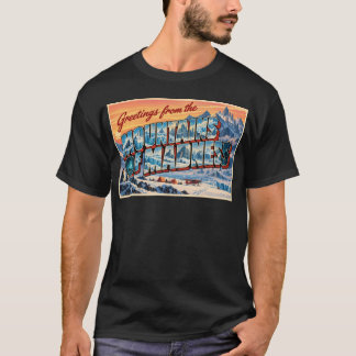 T-shirt Salutations des montagnes de la folie