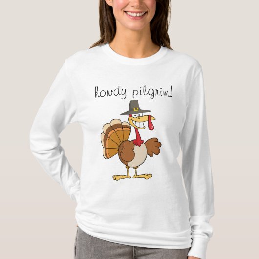 T-shirt Salutations du jour Turquie de thanksgiving (Devant)