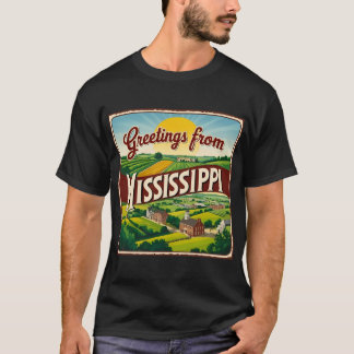 T-shirt Salutations du Mississippi