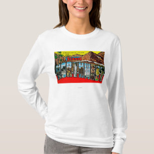 T-shirt Salutations du nord-ouest pittoresque