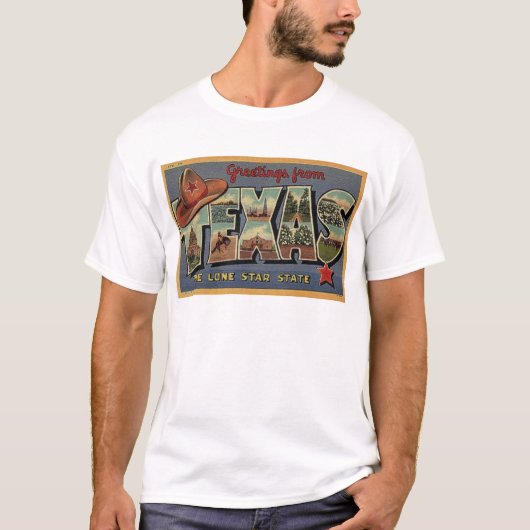 T-shirt Salutations du Texas (Devant)