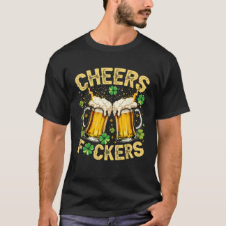 T-shirt Salutations Fuckers St Patrick's Day Funny Bière D