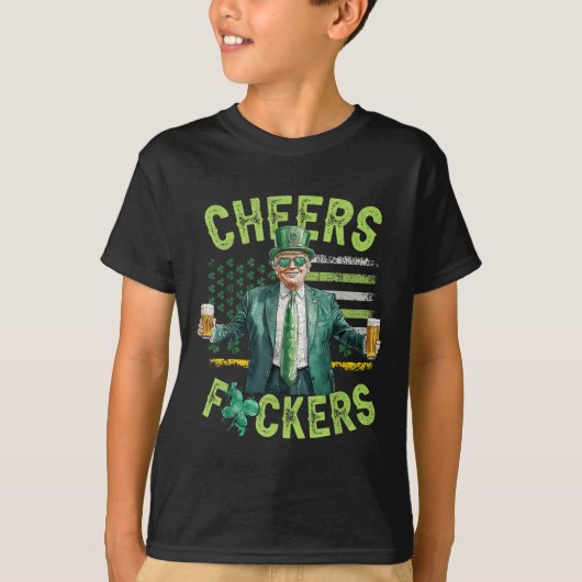 T-shirt Salutations Pour Le Jour de la Saint Patrick Drôle (Devant)