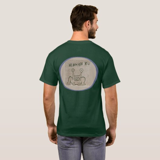 T-shirt SalutCommentAllezVous (Dos entier)