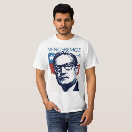 T-shirt Salvador Allende - Venceremos (Devant entier)
