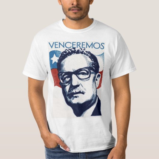 T-shirt Salvador Allende - Venceremos (Devant)