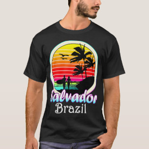 T-shirt Salvador Bahia brésil praia été plage à