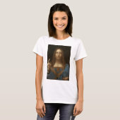 T-shirt Salvator Mundi by Leonardo da Vinci (Devant entier)