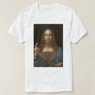 T-shirt Salvator Mundi par Leonardo da Vinci