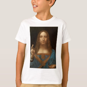 T-shirt Salvator Mundi (Sauveur du Monde) (de Vinci)