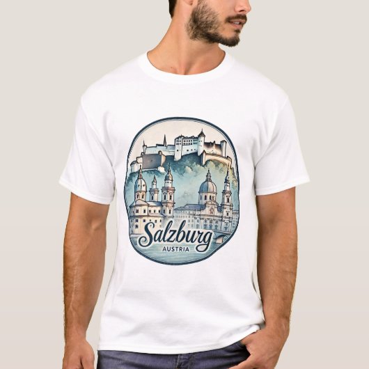 T-shirt Salzbourg (Devant)