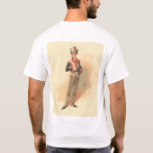 T-shirt Sam Weller par Kyd de Dickens The Pickwick Papers (Dos)