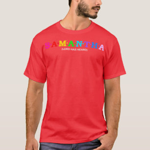 T-shirt Samantha Lord a entendu 1