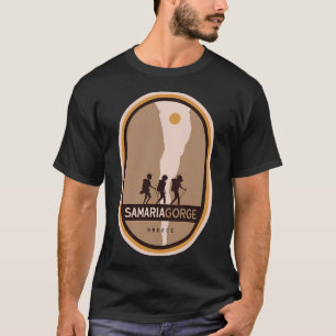 T-shirt Samaria Gorge Grèce