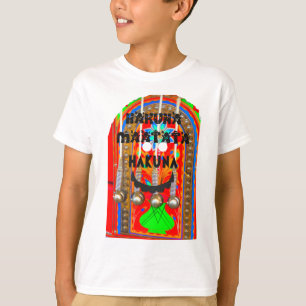 T-shirt Samba Carnaval couleurs Hakuna Matata ornements.pn