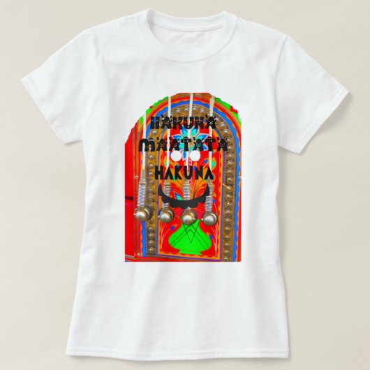 T-shirt Samba couleurs du carnaval Hakuna Matata blings.pn (Design devant)