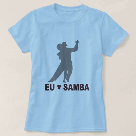 T-shirt Samba d'AMO d'Eu, danse (Design devant)