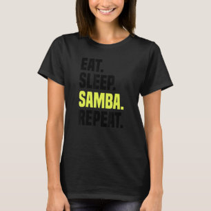T-shirt Samba Dance Musique Danser Exercice Latin 1