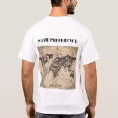 T-SHIRT "SAME PASSION SAME PREFERENCE" (Dos)