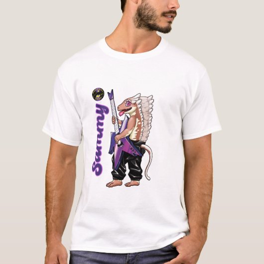 T-shirt Sammy et le groupe (Devant)