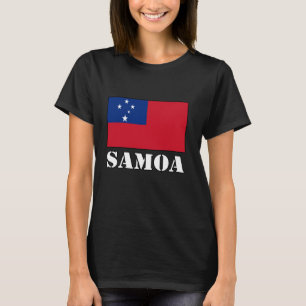 T-shirt Samoa Drapeau samoan Patrimoine Fierté samoane Rac