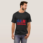 T-shirt Samoa Samoans Avec Drapeau (Devant entier)
