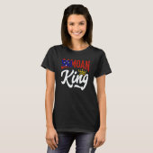 T-shirt Samoan King Samoa Samoan Samoa Flag (Devant entier)