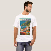T-shirt Samos Grèce (Devant entier)