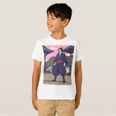 T-shirt samouraï (Devant entier)