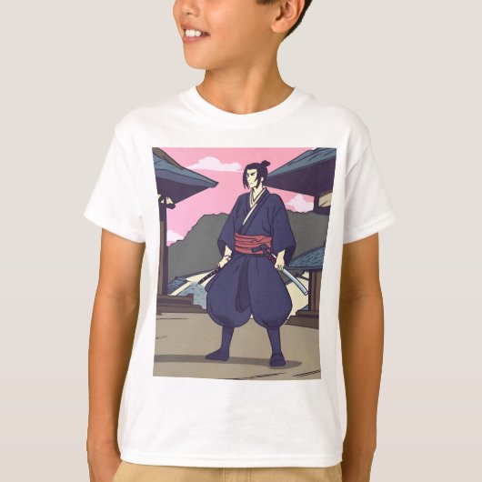 T-shirt samouraï (Devant)