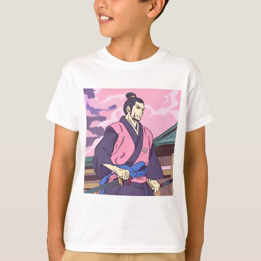 T-shirt samouraï (Devant)