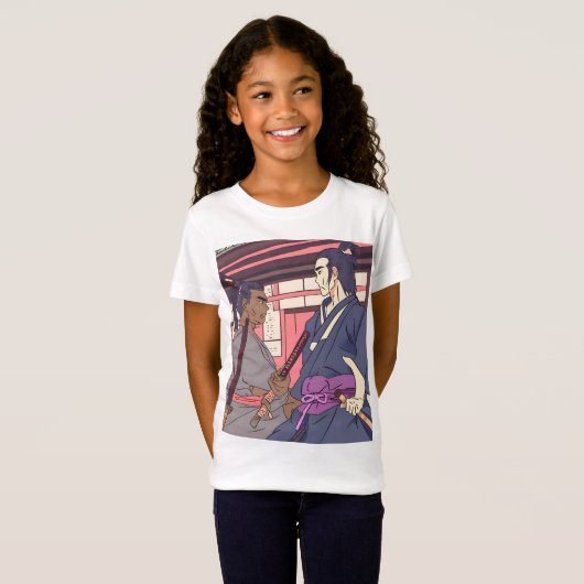 T-Shirt samouraï (Devant entier)