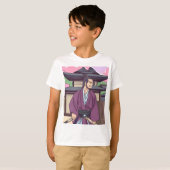 T-shirt samouraï (Devant entier)