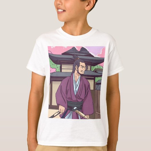 T-shirt samouraï (Devant)