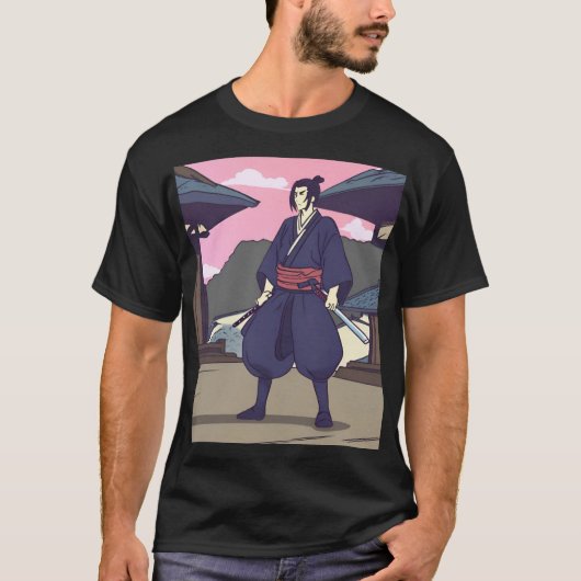 T-shirt samouraï (Devant)