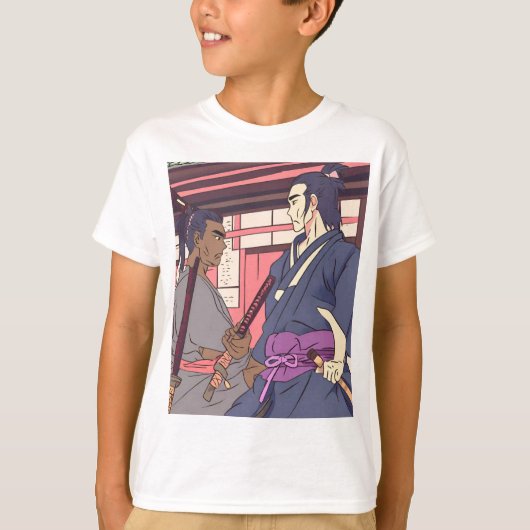 T-shirt samouraï (Devant)