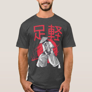 T-shirt samouraï des arts martiaux asiatiques