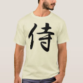 T-shirt Samouraï en Kanji japonais (Devant)