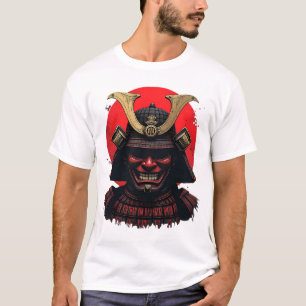 T-shirt ⚔️ Samouraï Intrépide – Guerrier du Soleil Levant