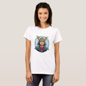 T-shirt samouraï japonais (Devant entier)