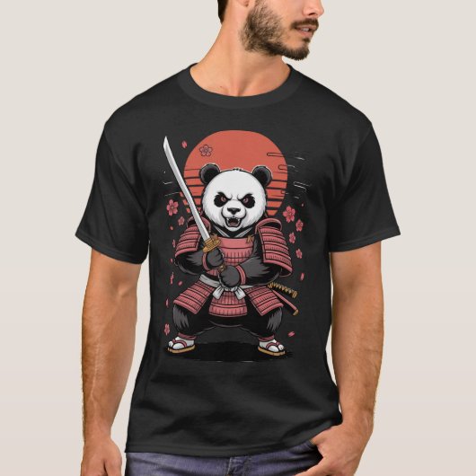 T-Shirt Samouraï Ours (Devant)