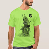 T-shirt samouraï solitaire (Devant)
