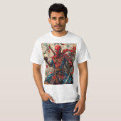 T-shirt samouraï spidey (Devant entier)