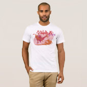 T-shirt Samouraïs de break dance (Devant entier)