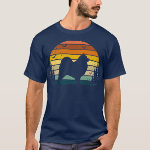 T-shirt Samoyed Chien Retro Vintage