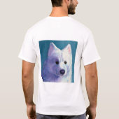 T-shirt Samoyed Light - "Rouge" (Dos)