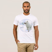 T-shirt Samoyed Noel (Devant entier)