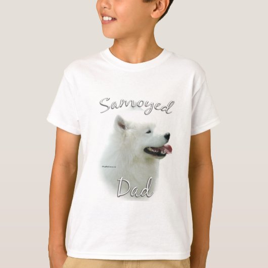 T-shirt Samoyed Papa 2 (Devant)